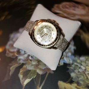 Pre-loved Coach monogram boyfriend watch